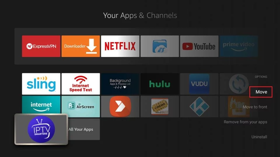 IPTV Smarters on Firestick